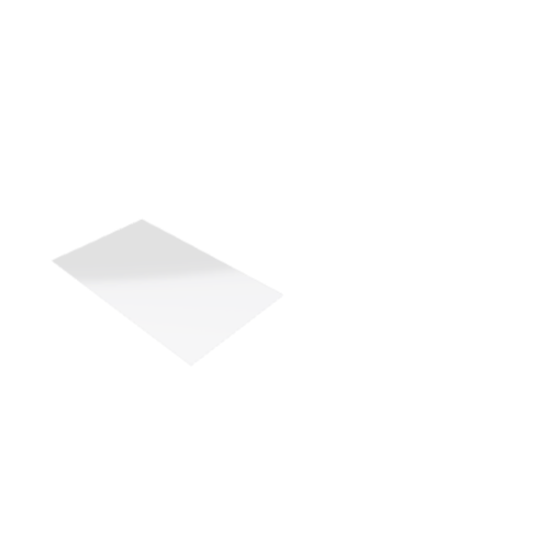 Découpe de Plexiglas Transparent 3mm | 493x275mm