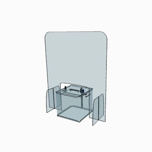 Protection Covid urne bureau de vote