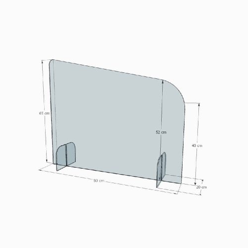 Séparation de bureau en Plexiglass