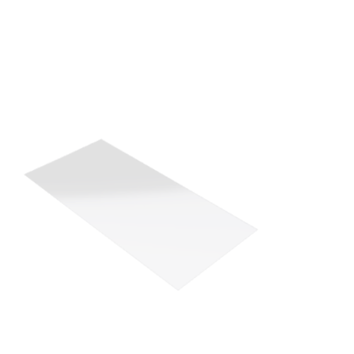 Découpe de Plexiglas Transparent 3mm | 170x70mm