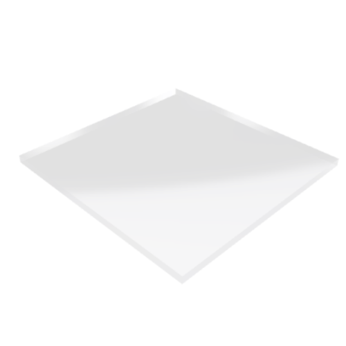 Découpe de Plexiglas Transparent 10mm | 599x599mm