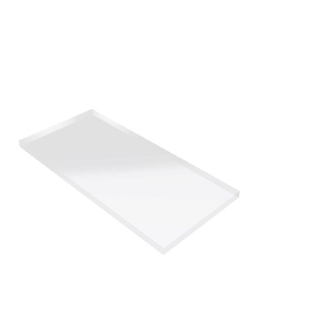 Découpe de Plexiglas Transparent 10mm | 82x37mm