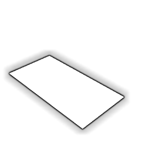 Découpe de Plexiglas Blanc Diffusant 3mm | 200x100mm