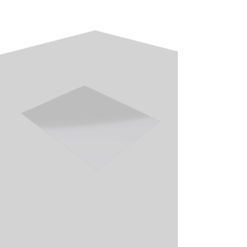 Découpe de Plexiglas Transparent 3mm | 849x703mm