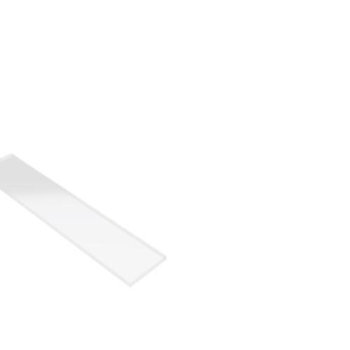 Découpe de Plexiglas Transparent 5mm | 840x140mm