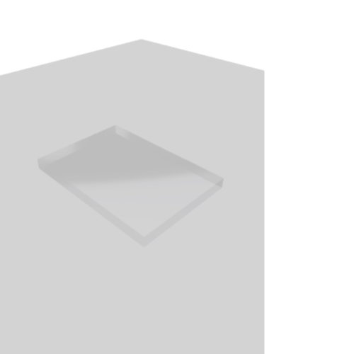 Découpe de Plexiglas Transparent 20mm | 1400x900mm