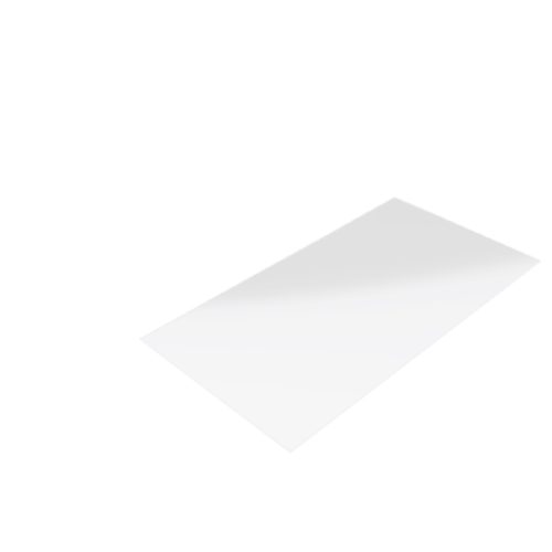 Découpe de Plexiglas Transparent 3mm | 220x440mm
