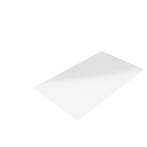 Découpe de Plexiglas Transparent 3mm | 200x361mm