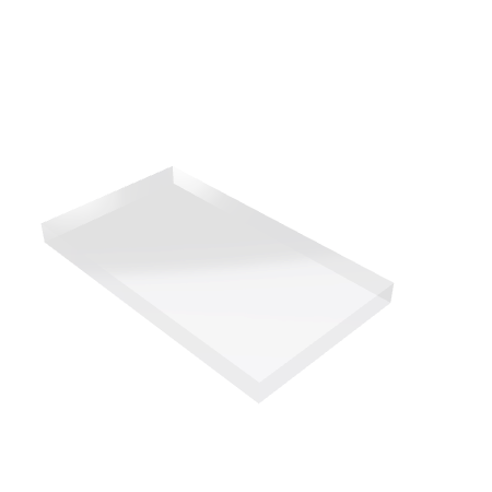 Découpe de Plexiglas Transparent 20mm | 1000x510mm