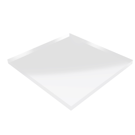 Découpe de Plexiglas Transparent 15mm | 650x650mm