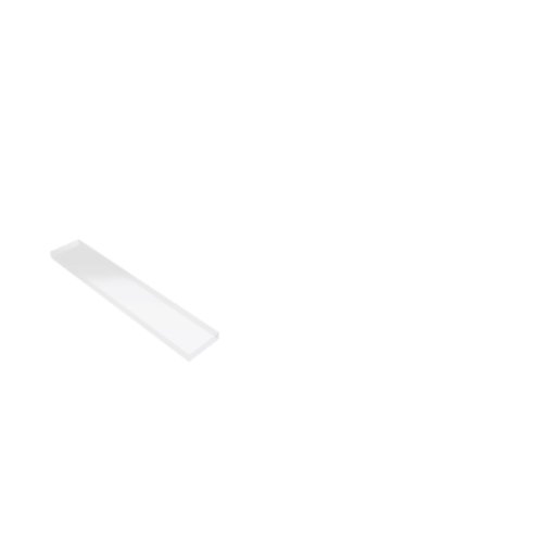 Découpe de Plexiglas Transparent 10mm | 2000x300mm