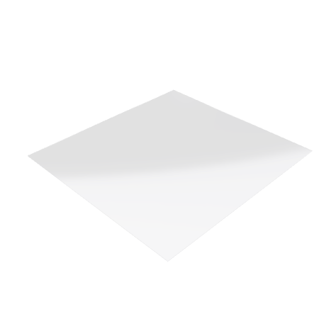 Découpe de Plexiglas Transparent 3mm | 460x500mmT