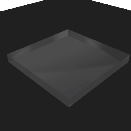 Découpe de Plexiglas Transparent 30mm | 80x80mm