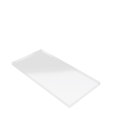 Découpe de Plexiglas Transparent 10mm | 201x86mm