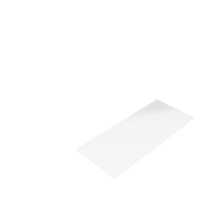 Découpe de Plexiglas Transparent 3mm | 600x450mm | A