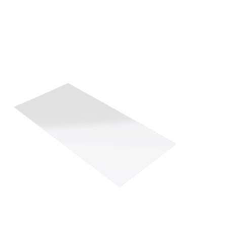 Découpe de Plexiglas Transparent 3mm | 152x70mm
