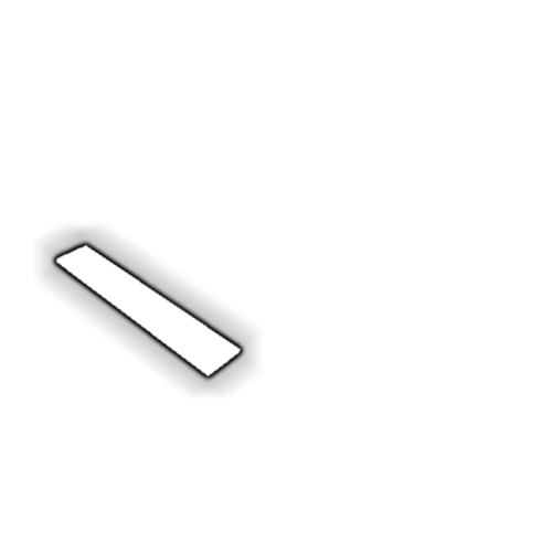 Découpe de Plexiglas Blanc Diffusant 4mm | 400x58mm