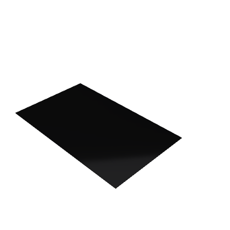 Découpe de Plexiglas Opaque Noir 3mm | 2049x1140mm