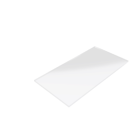 Découpe de Plexiglas Transparent 5mm | 520x1080mm