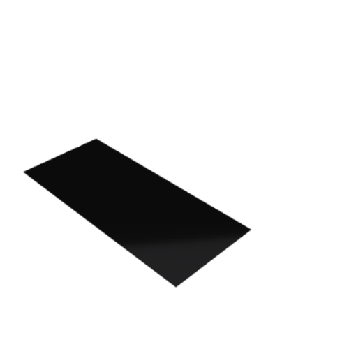 Découpe de Plexiglas Opaque Noir 3mm | 1900x740mm