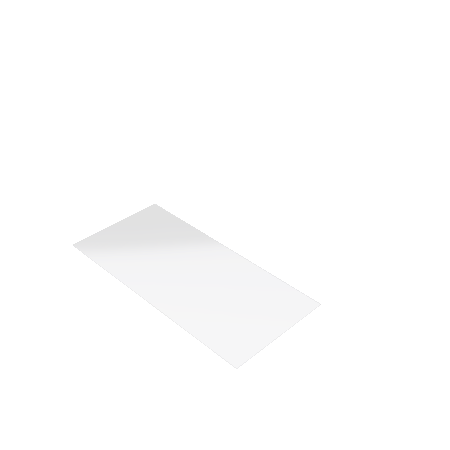 Découpe de Plexiglas Transparent 3mm | 195x65mm