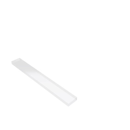 Découpe de Plexiglas Transparent 10mm | 100x100mm