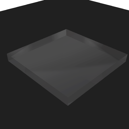 Découpe de Plexiglas Transparent 30mm | 75x75mm