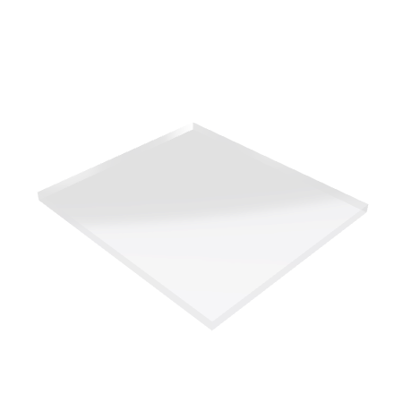 Découpe de Plexiglas Transparent 10mm | 100x80mm