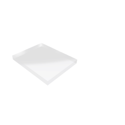 Découpe de Plexiglas Transparent 25mm | 1200x890mm