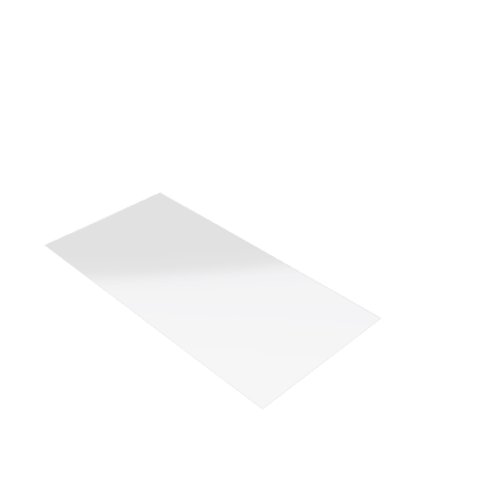 Découpe de Plexiglas Transparent 3mm | 1430x630mm | A