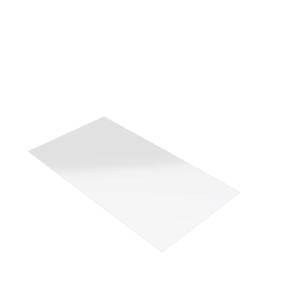 Découpe de Plexiglas Transparent 3mm | 134x93mm