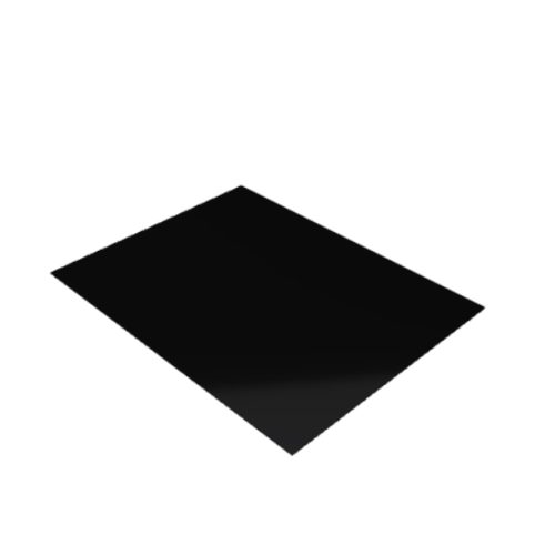 Découpe de Plexiglas Opaque Noir 3mm | 840x590mm | A
