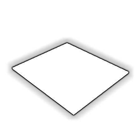 Découpe de Plexiglas Blanc Diffusant 4mm | 600x490mm