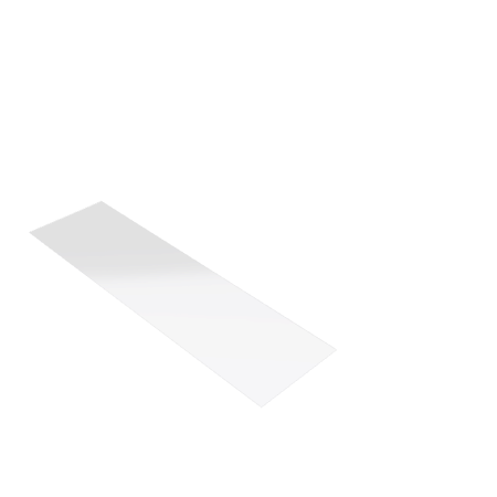 Découpe de Plexiglas Transparent 3mm | 230x60mm