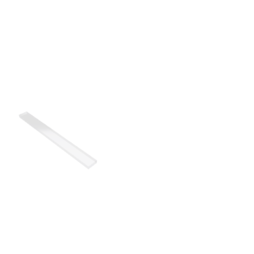 Découpe de Plexiglas Transparent 8mm | 3000x250mm