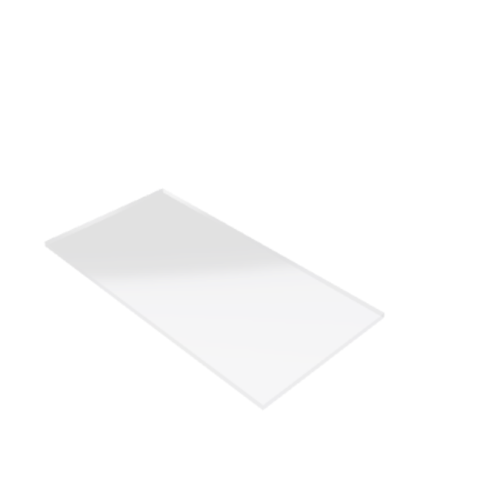 Découpe de Plexiglas Transparent 4mm | 111x50mm
