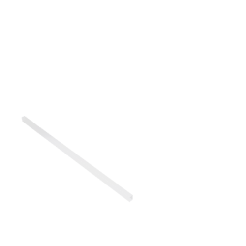 Découpe de Plexiglas Transparent 8mm | 530x5mm