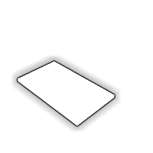 Découpe de Plexiglas Blanc Diffusant 8mm | 167x75mm