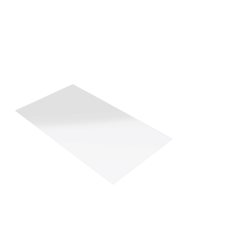 Découpe de Plexiglas Transparent 3mm | 232x116mm | TA