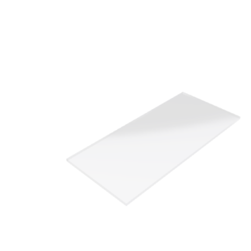 Découpe de Plexiglas Transparent 4mm | 140x330mm