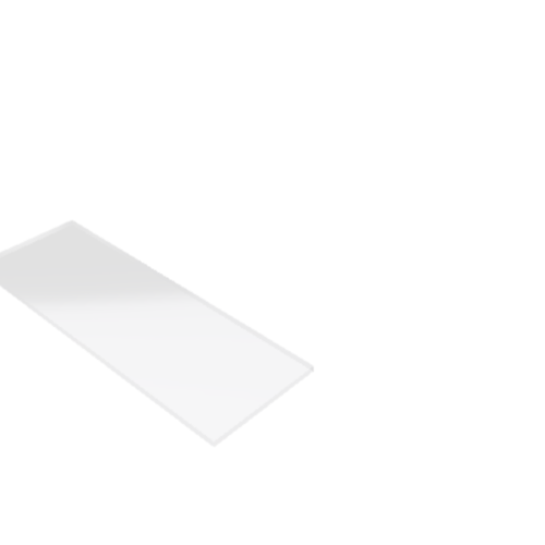 Découpe de Plexiglas Transparent 4mm | 378x122mm