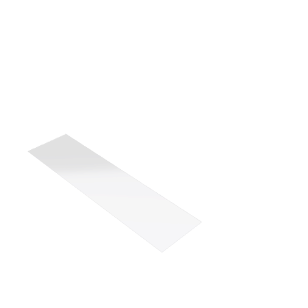 Découpe de Plexiglas Transparent 3mm | 230x50mm