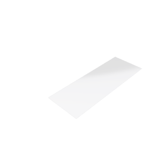 Découpe de Plexiglas Transparent 3mm | 650x600mmT