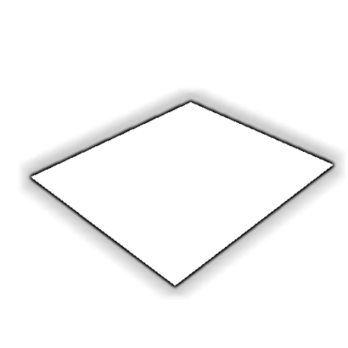 Découpe de Plexiglas Blanc Diffusant 3mm | 55x65mm