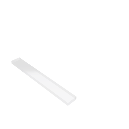 Découpe de Plexiglas Transparent 10mm | 100x100mm