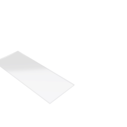 Découpe de Plexiglas Transparent 4mm | 1750x600mm