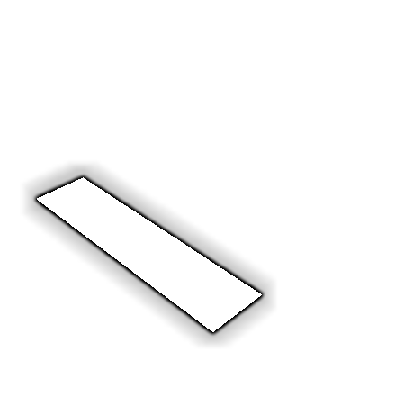 Découpe de Plexiglas Blanc Diffusant 3mm | 250x50mm