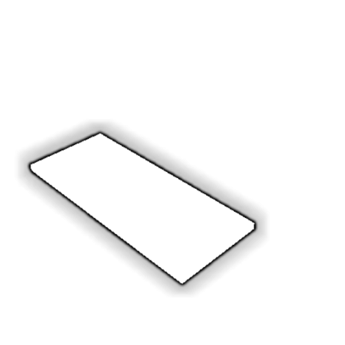 Découpe de Plexiglas Blanc Diffusant 8mm | 167x75mm