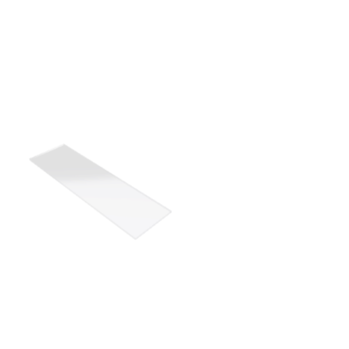 Découpe de Plexiglas Transparent 3mm | 727x200mm