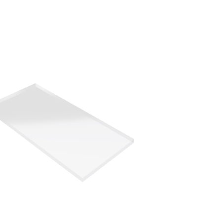 Découpe de Plexiglas Transparent 8mm | 1020x435mm | A